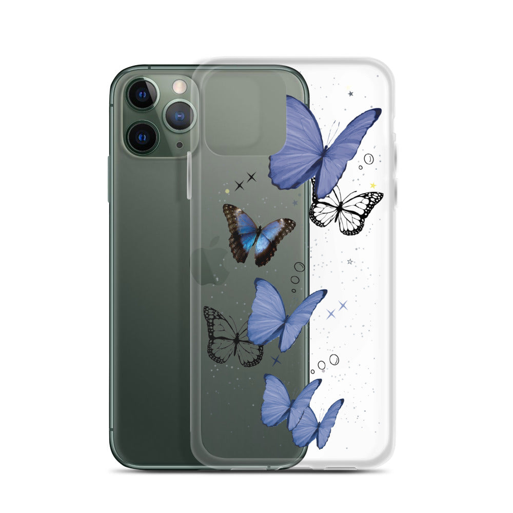 Butterfly Dreamz Transparent iPhone Case - Limitless Jewellery