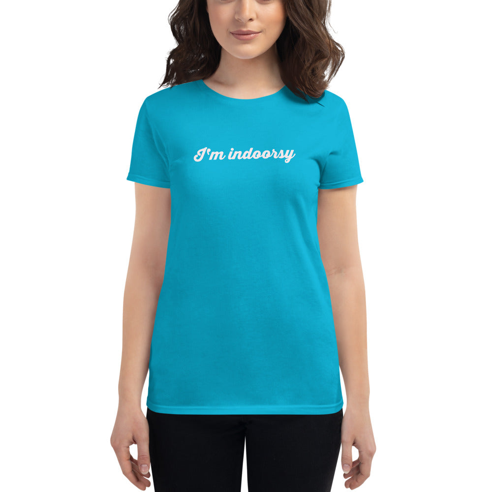 I'm Indoorsy T-shirt - Limitless Jewellery