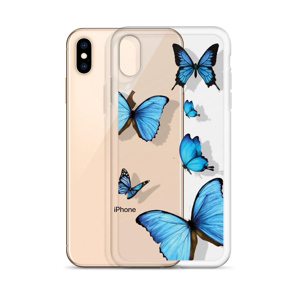 Butterfly Transparent iPhone Case - Limitless Jewellery