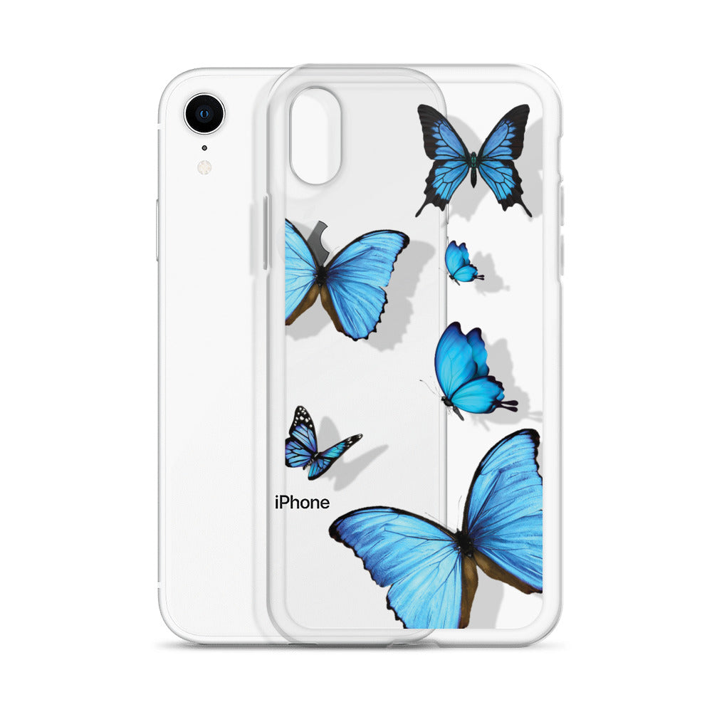 Butterfly Transparent iPhone Case - Limitless Jewellery