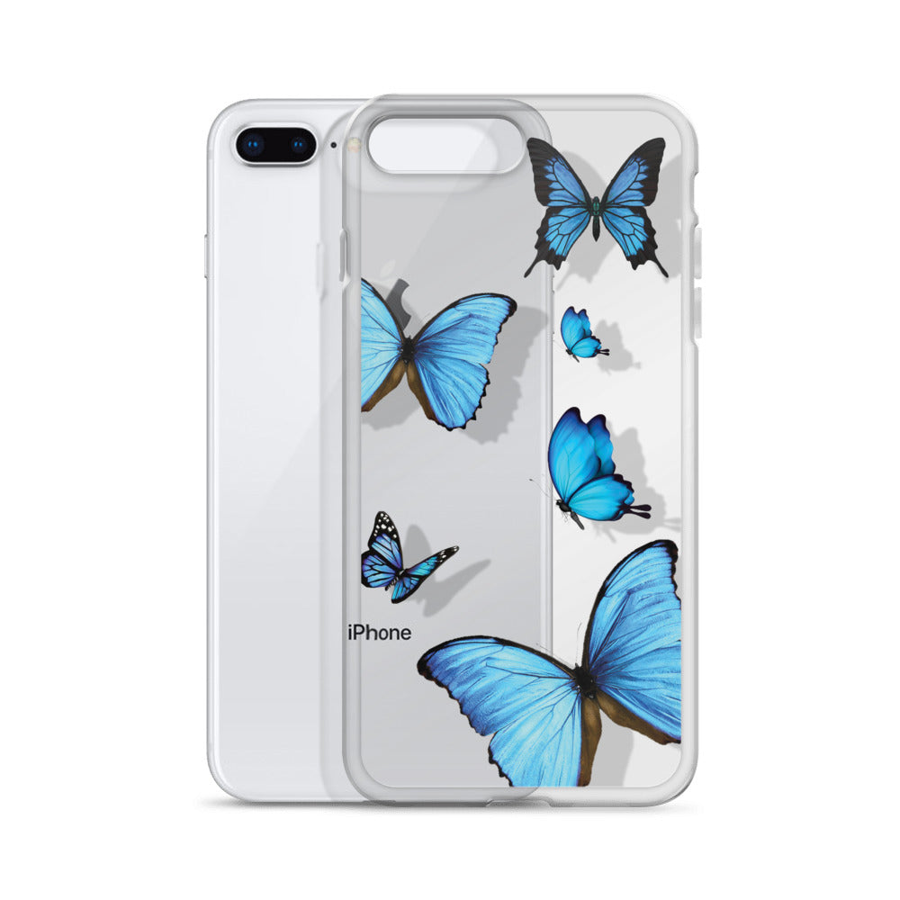 Butterfly Transparent iPhone Case - Limitless Jewellery