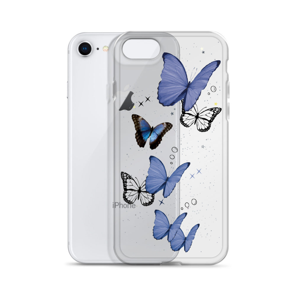 Butterfly Dreamz Transparent iPhone Case - Limitless Jewellery