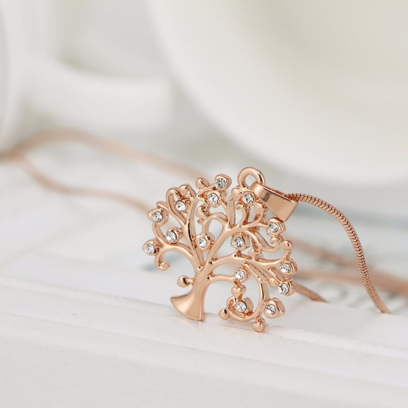 Tree Of Life Pendant Choker Necklace - Limitless Jewellery