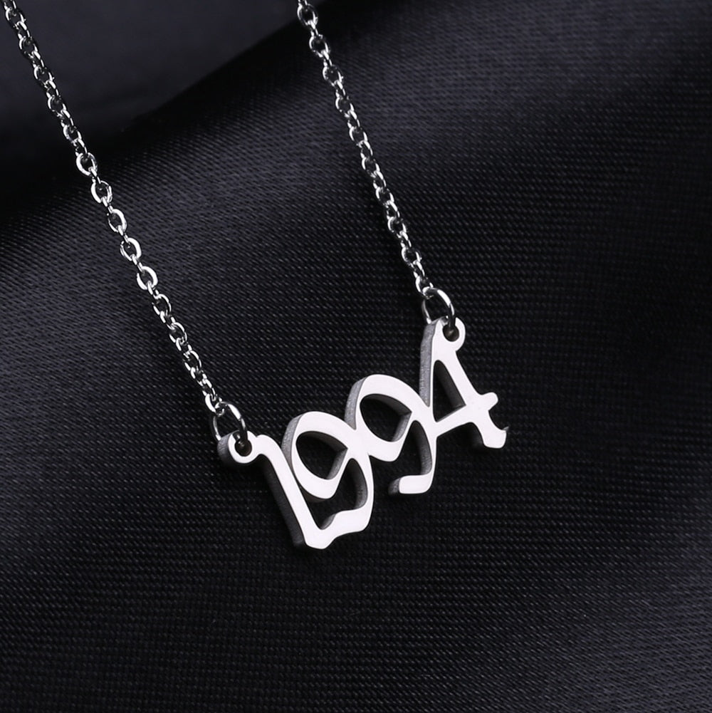 Birth Year Necklace - Limitless Jewellery
