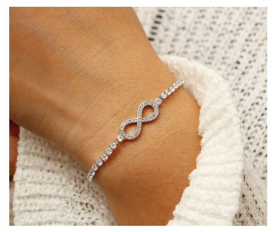 Infinity Tennis Bracelet - Limitless Jewellery