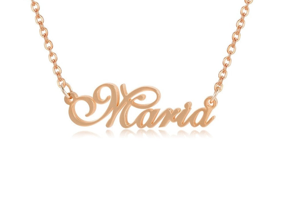 Personalized Classic Cursive Necklace