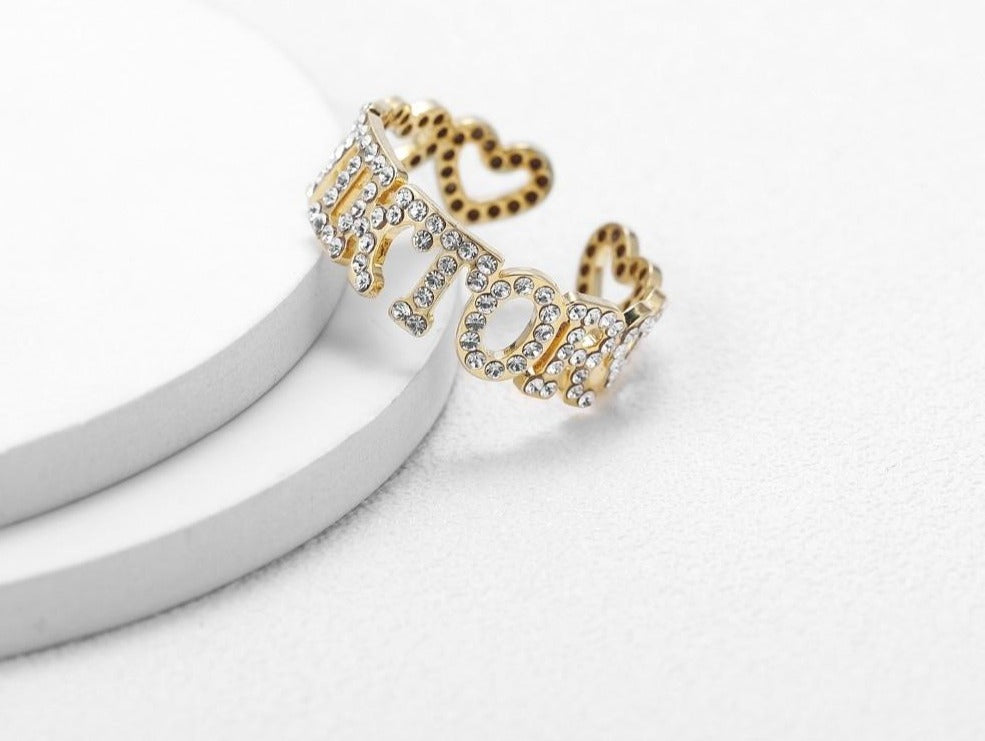 Personalized Hiphop Ring - Limitless Jewellery