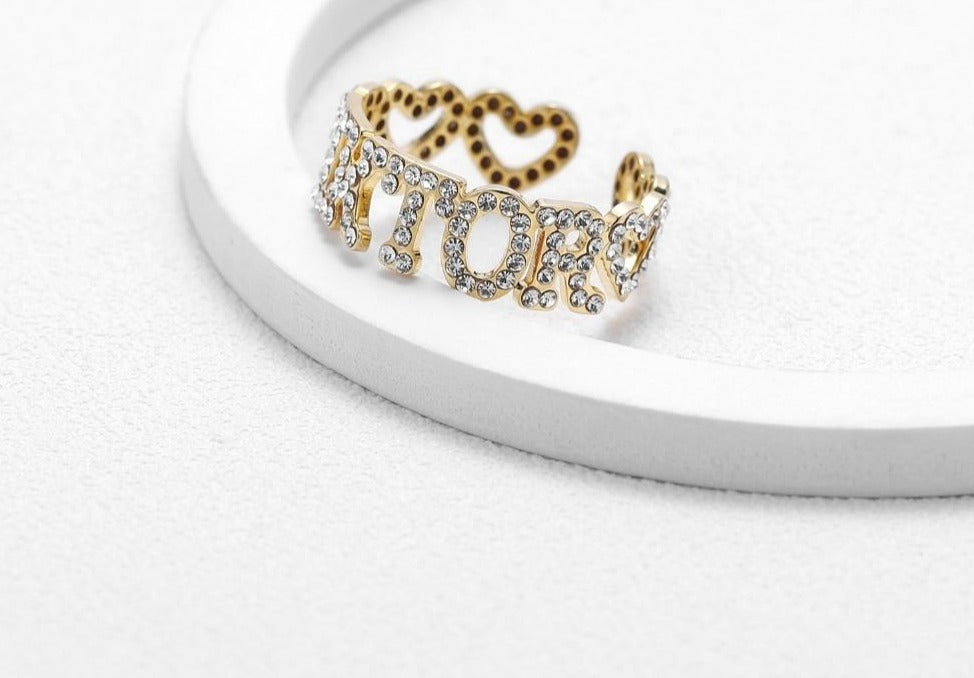 Personalized Hiphop Ring - Limitless Jewellery