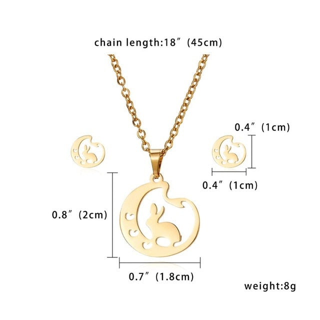 Fish Horse Jewelry Set for Women - Limitless Jewellery