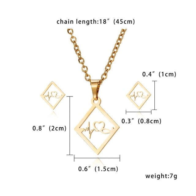 Fish Horse Jewelry Set for Women - Limitless Jewellery