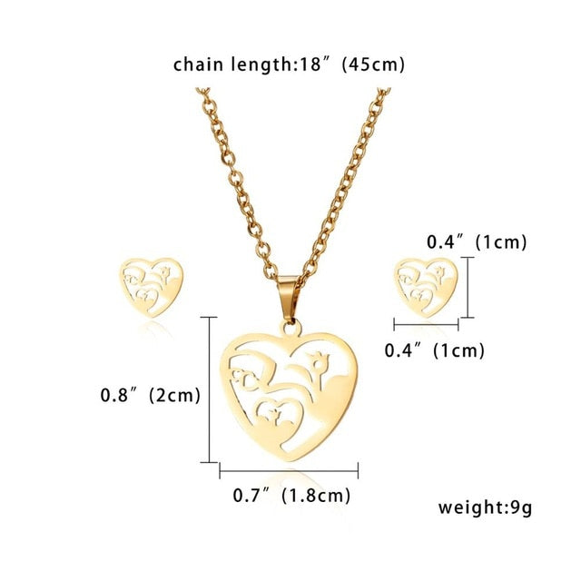 Fish Horse Jewelry Set for Women - Limitless Jewellery