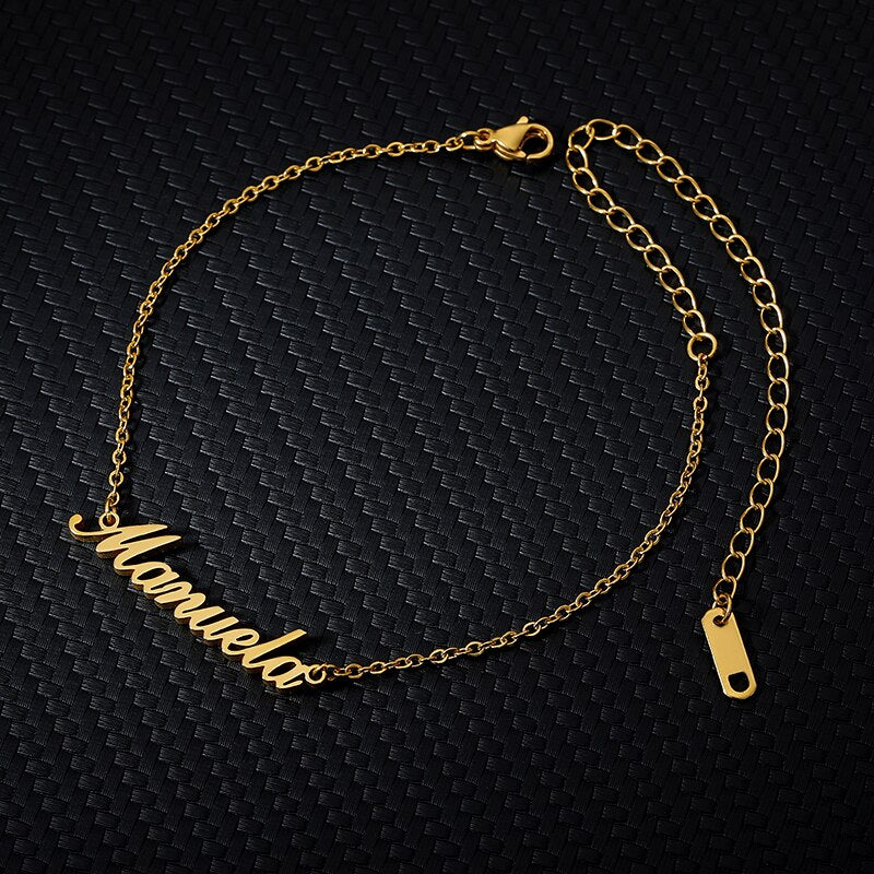 Personalized Name Anklets - Limitless Jewellery
