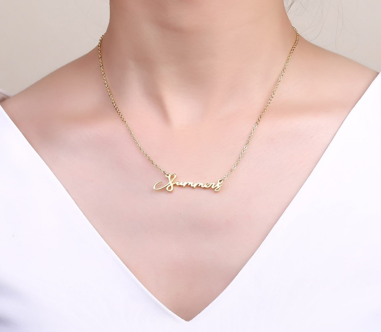 Personalized Signature Necklace - Limitless Jewellery