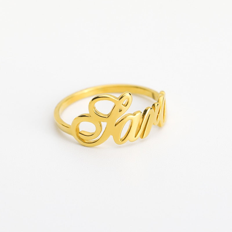 New Personalized Gold Women Ring - Limitless Jewellery