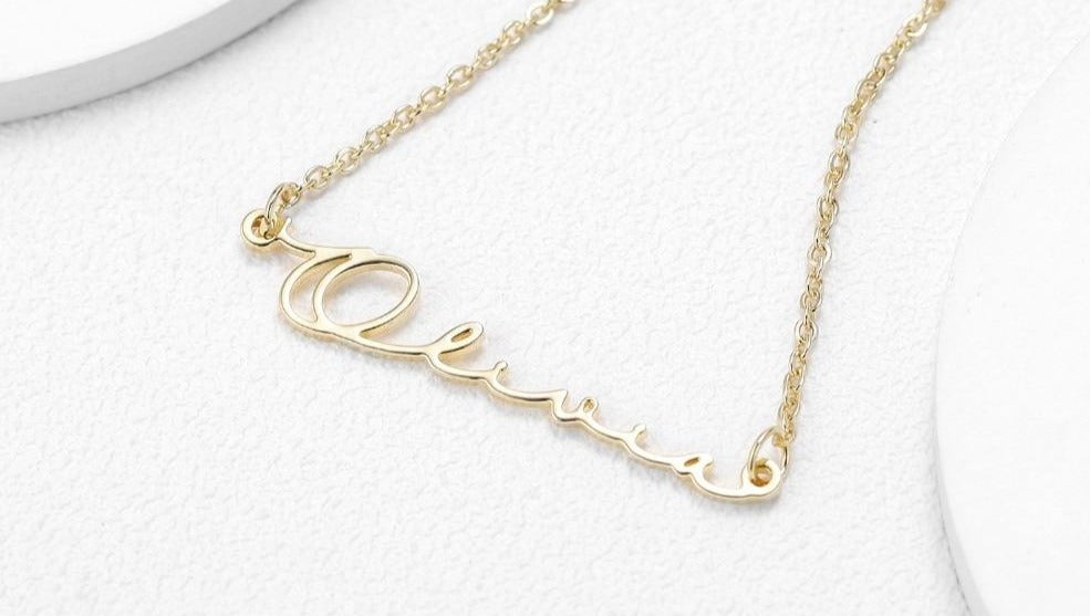 Personalized Handwritten Necklace