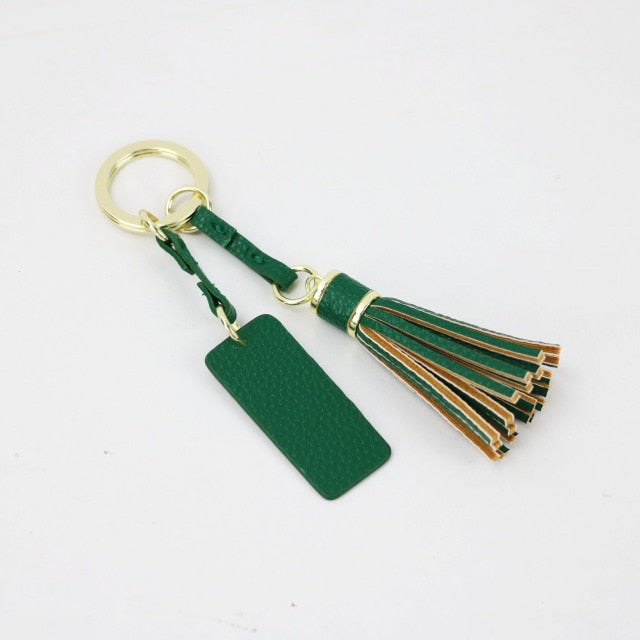 Personalized Tassel Keychain