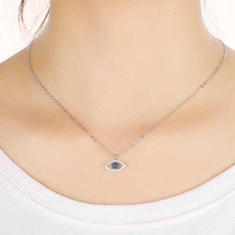 Evil Eye Necklace Set