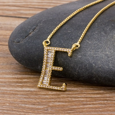Bling Intial Necklace
