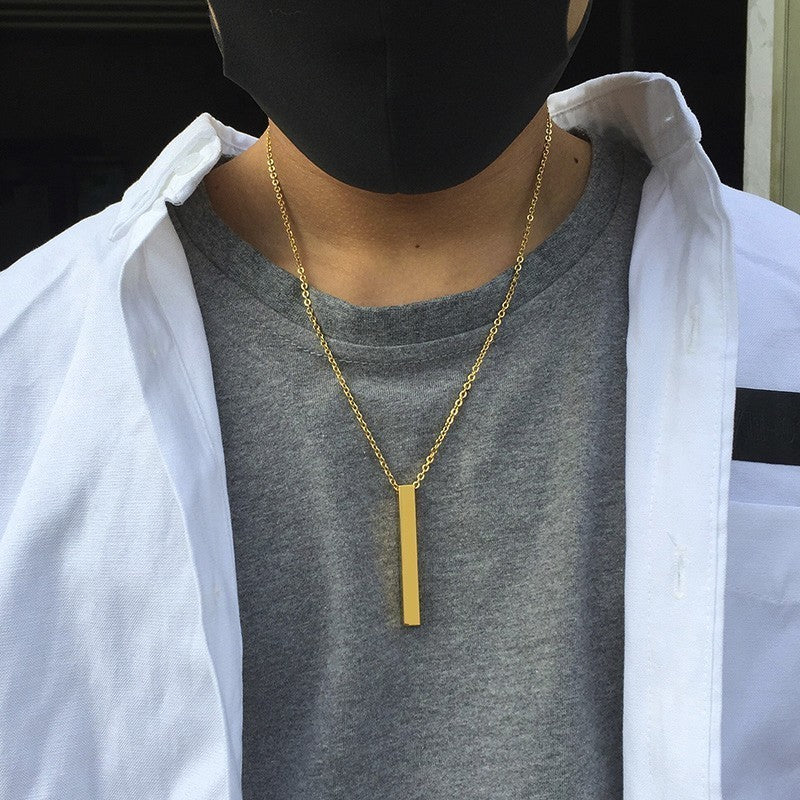 Personalized Bar Necklace - Limitless Jewellery