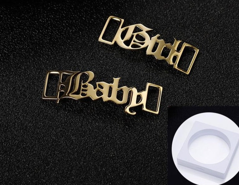 Custom Name Shoe-buckle - Limitless Jewellery