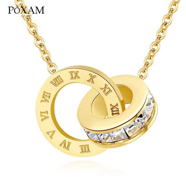 Elegant Crystal Choker Necklace