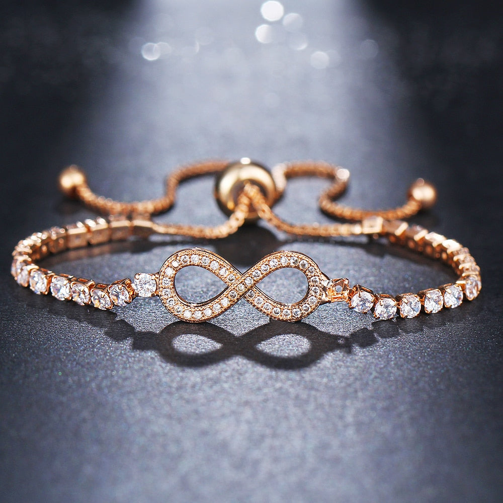 Infinity Tennis Bracelet - Limitless Jewellery