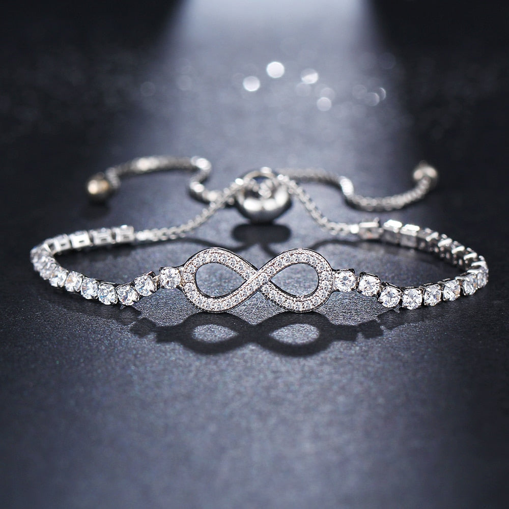 Infinity Tennis Bracelet - Limitless Jewellery