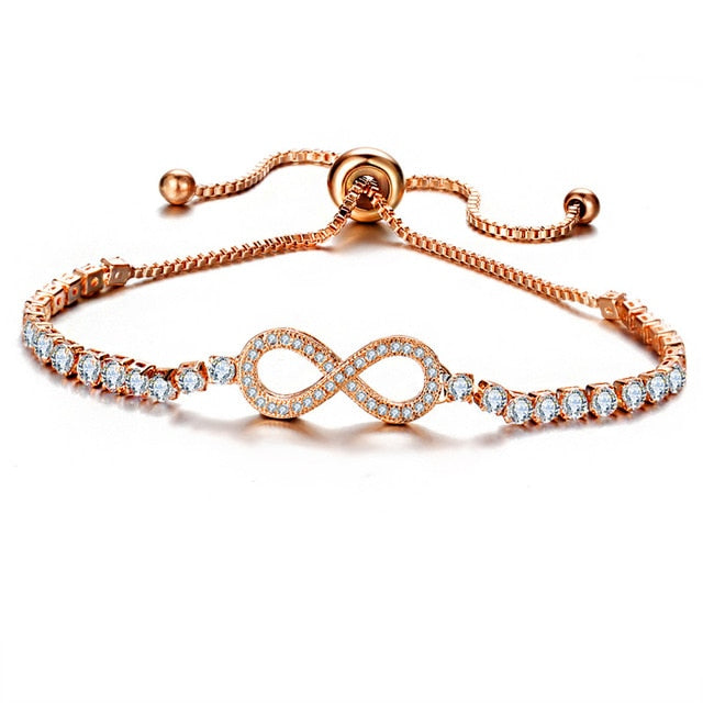 Infinity Tennis Bracelet - Limitless Jewellery