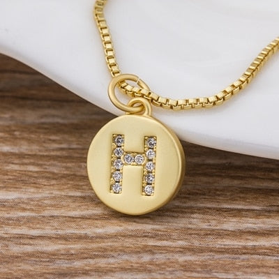 Iced Intial Necklace