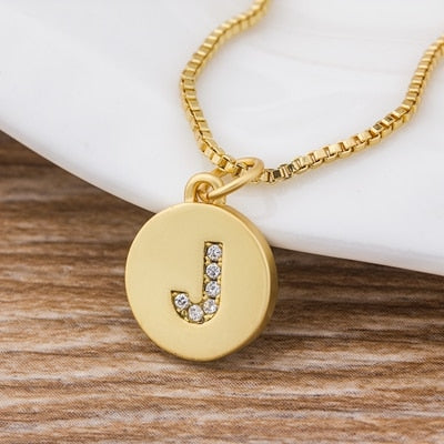 Iced Intial Necklace