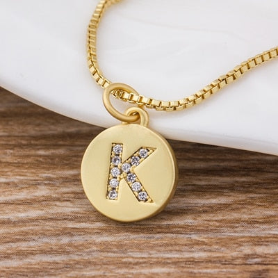 Iced Intial Necklace