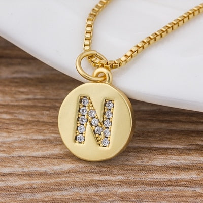 Iced Intial Necklace