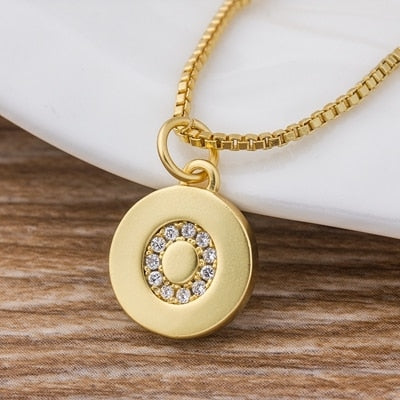 Iced Intial Necklace