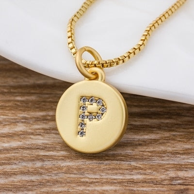 Iced Intial Necklace