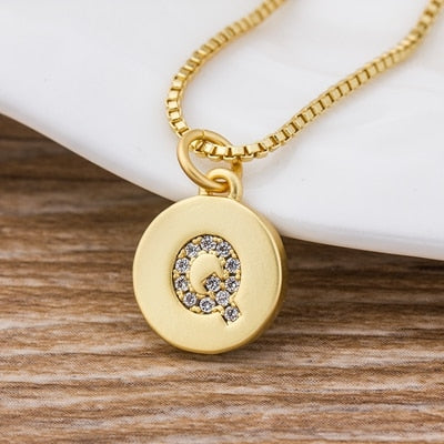 Iced Intial Necklace