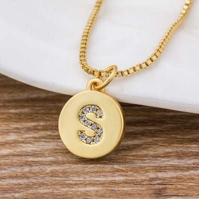 Iced Intial Necklace
