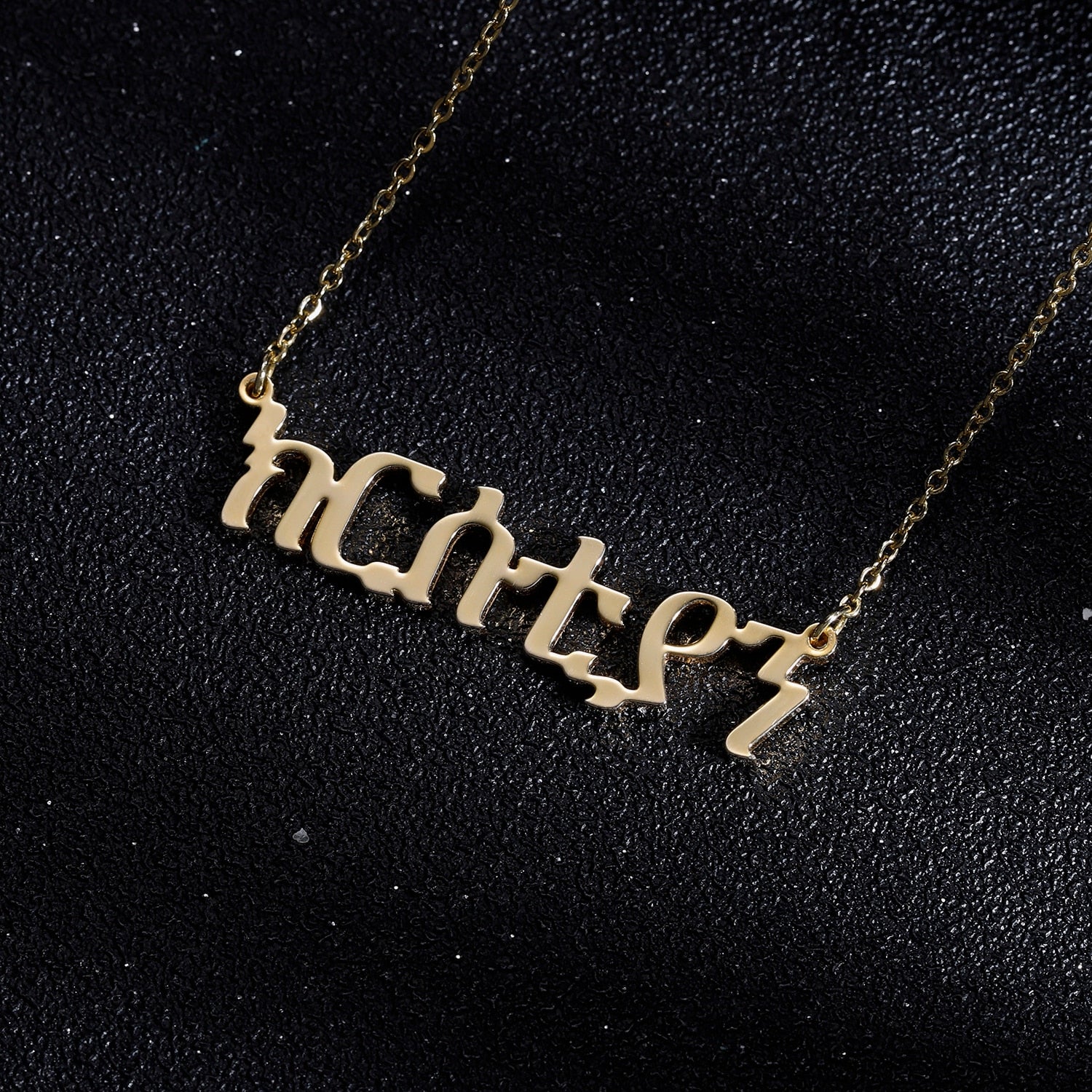 Personalized Amharic Name Necklace