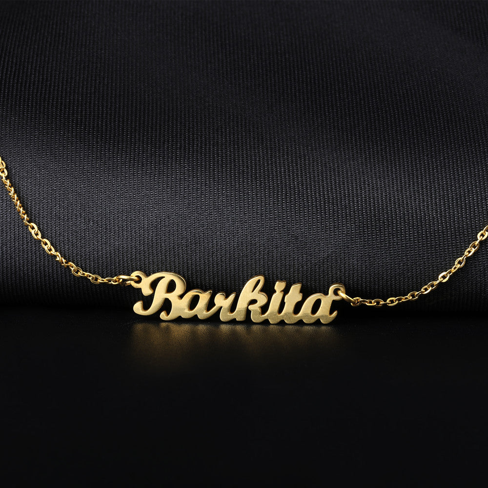 Personalized Cursive Necklace - Limitless Jewellery