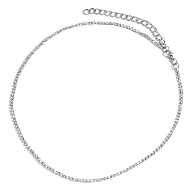 Icy Initial Cuban Necklace