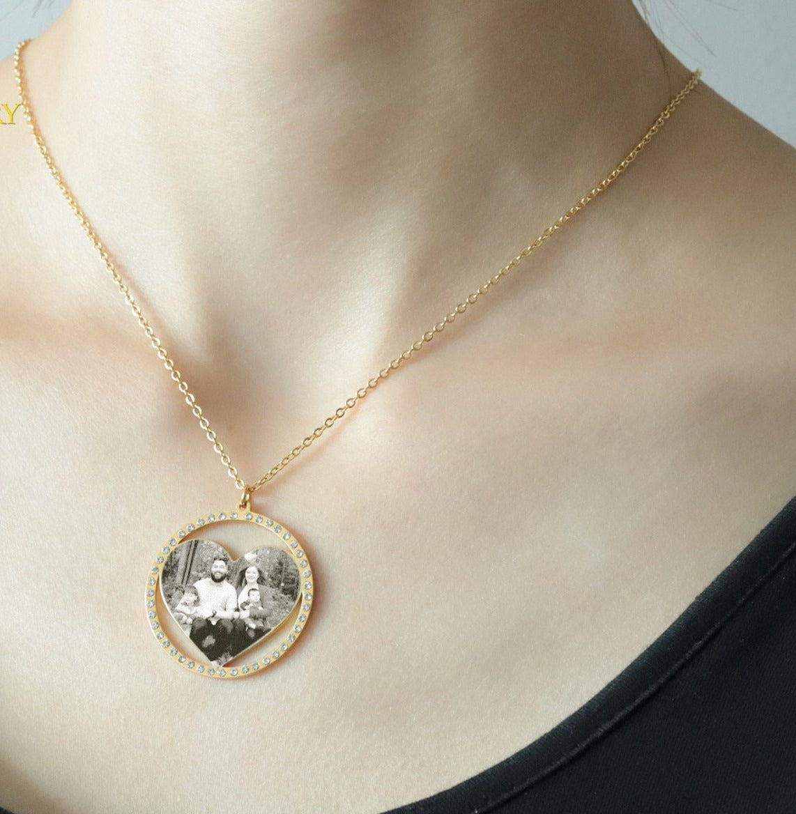 Custom Made Photo Pendant Necklace - Limitless Jewellery