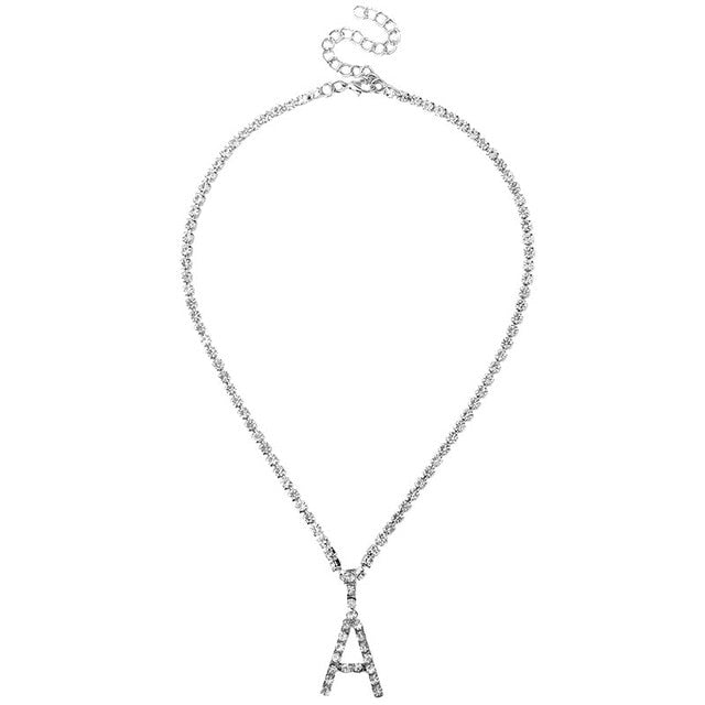 ICED OUT A-Z Necklace