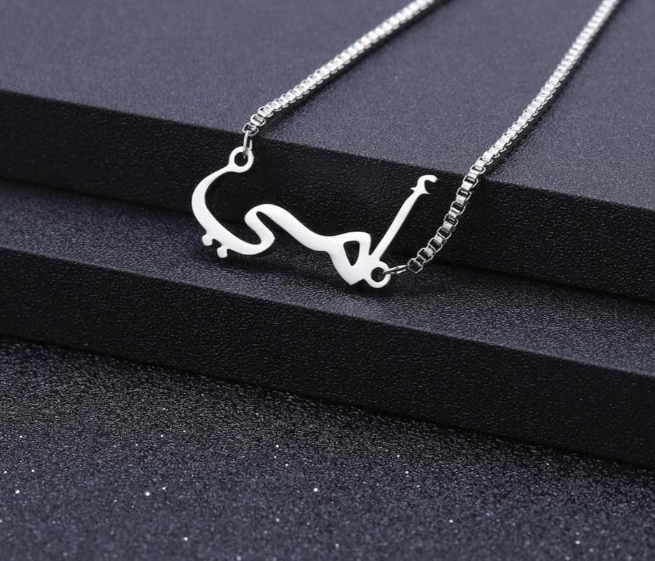 Personalized Name Necklace Arabic - Limitless Jewellery
