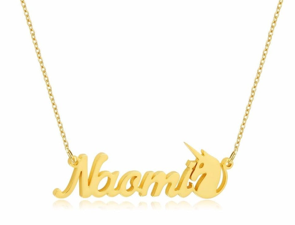 Personalized Unicorn Necklace - Limitless Jewellery