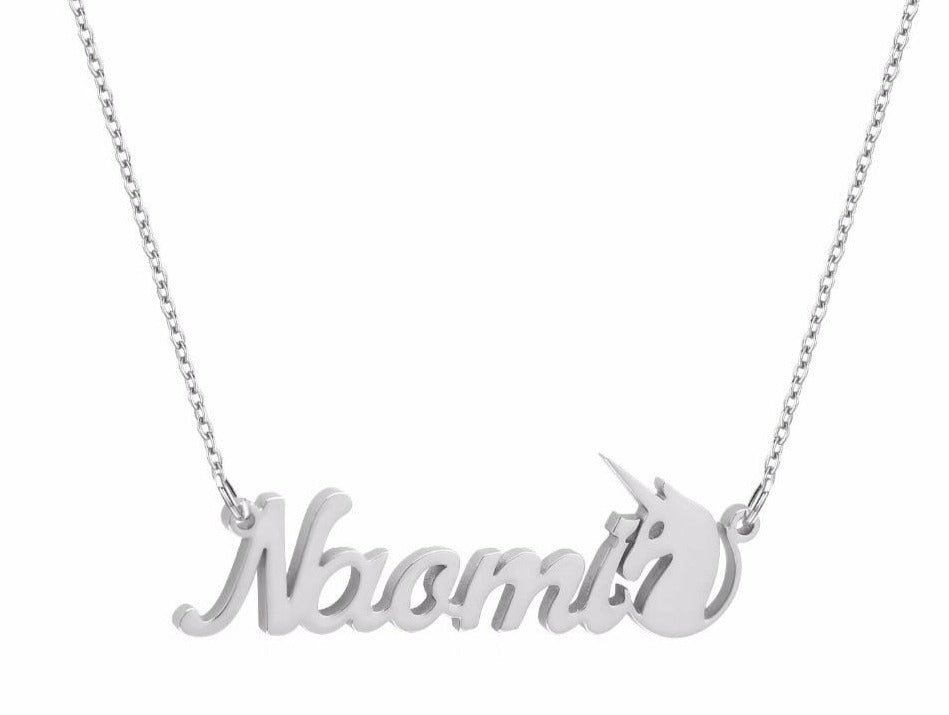 Personalized Unicorn Necklace