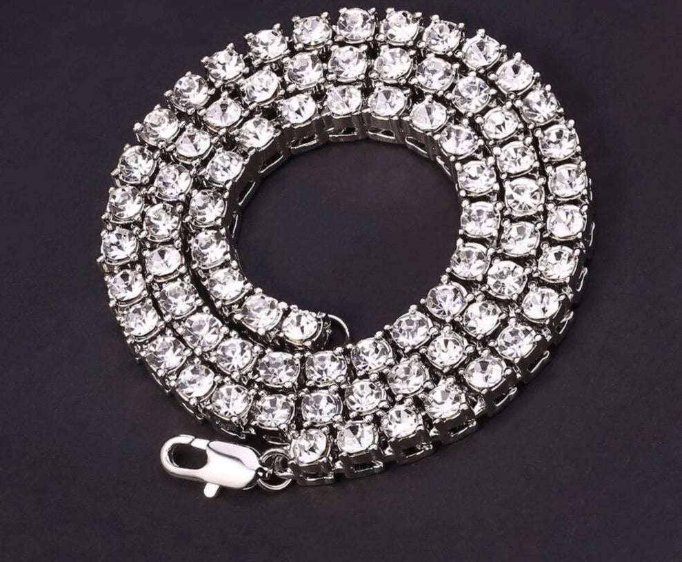 Iced Out Tennis Chain Necklace