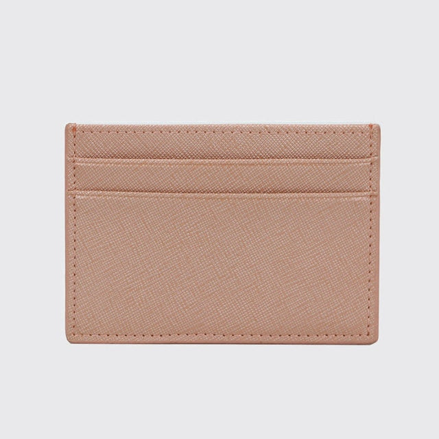 Personalized Leather Card Holder