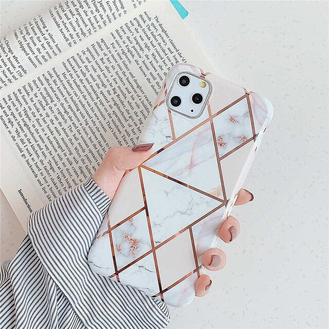 Pink Marble Case Design 1
