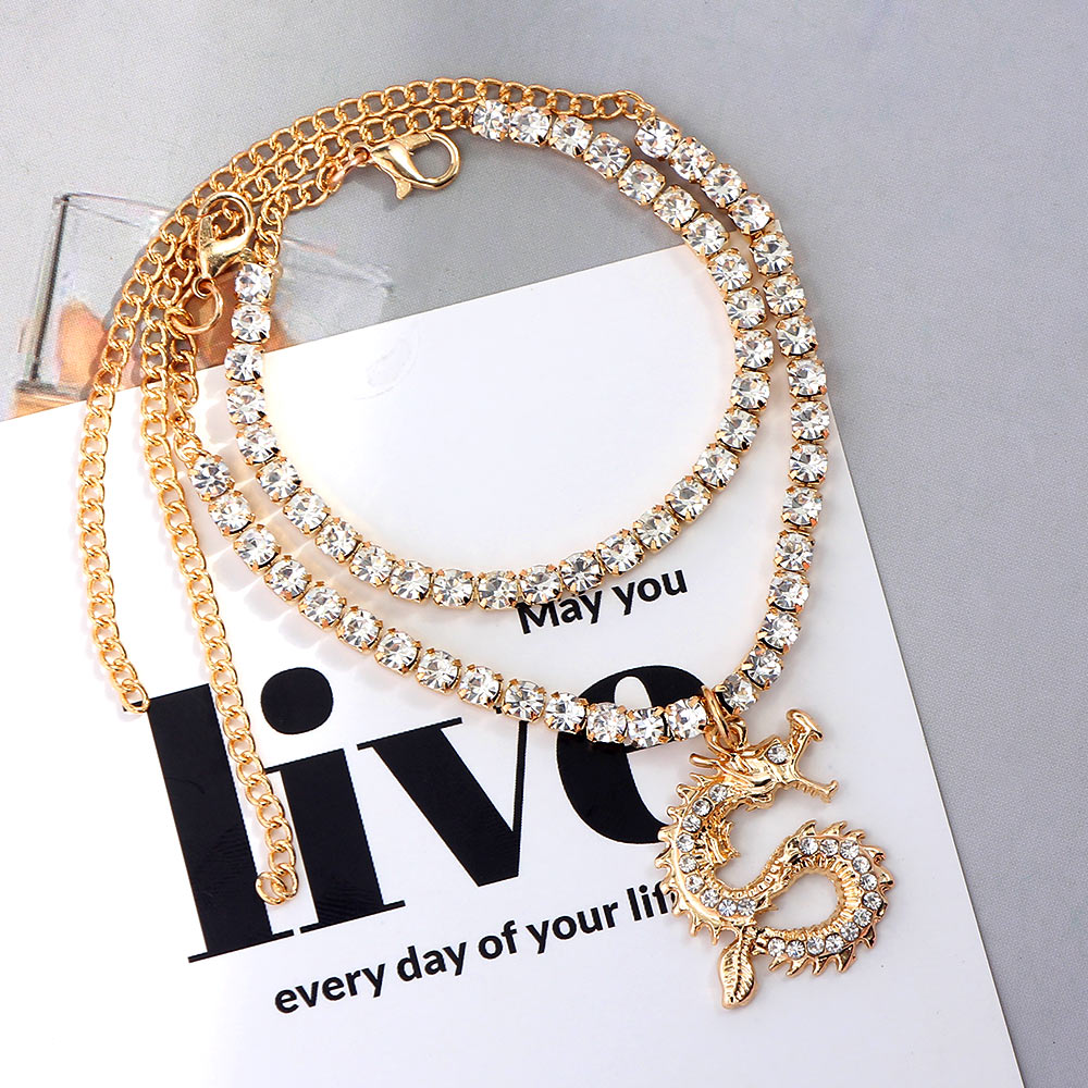Dragon Tennis Chain Anklet