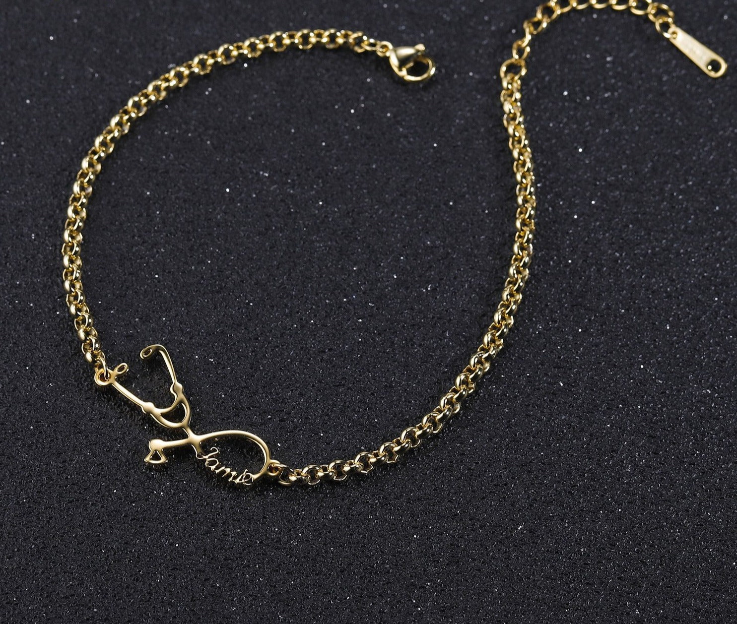 Personalized Stethoscope Bracelet