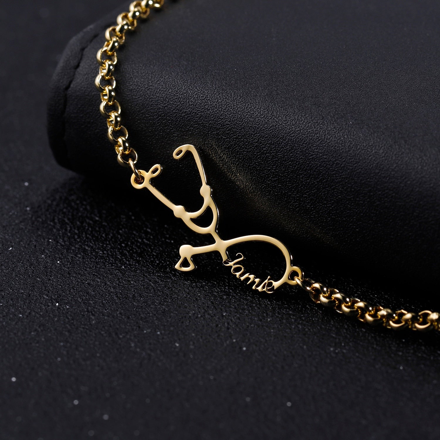 Personalized Stethoscope Bracelet